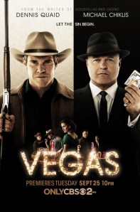 Vegas (CBS) season 1 poster